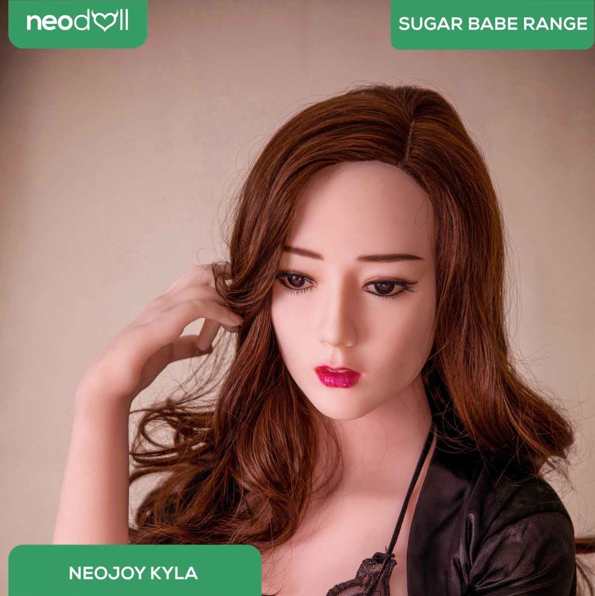 Neodoll Sugar Babe - Kyla - Poupée de Sexe Réaliste - 170cm - Gel Sein - Naturel