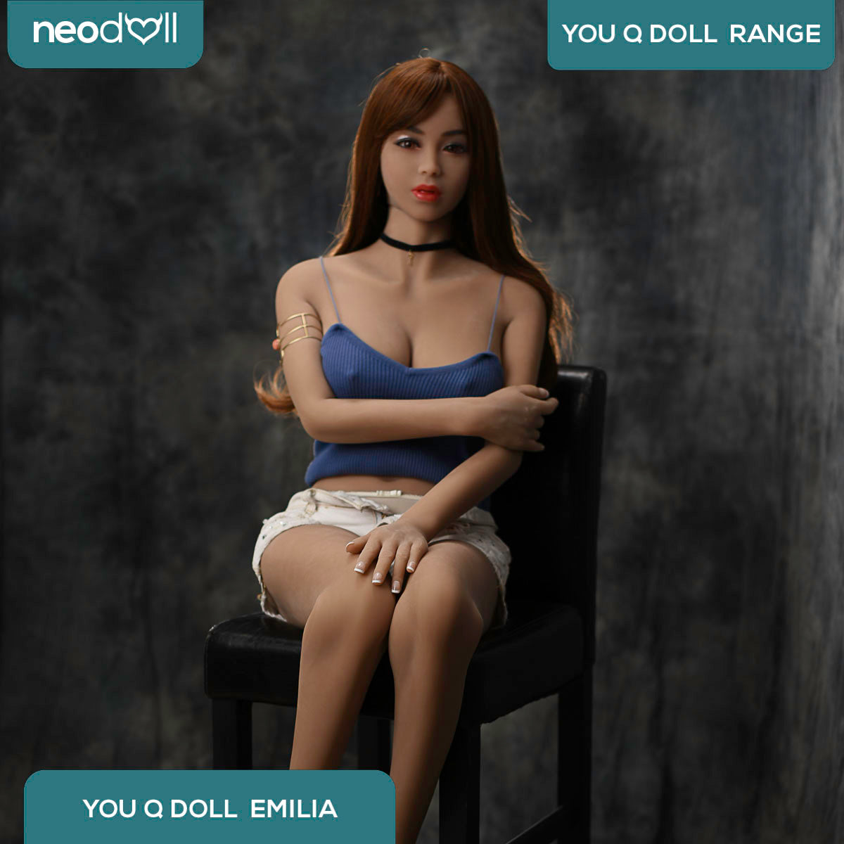 Youqdoll - Emilia - Poupée de Sexe Réaliste - 158cm - Bronzage Léger