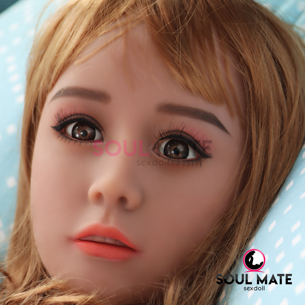 SoulMate Dolls - Lilly Tête avec Torse de Poupée Sexuelle - Brun Clair