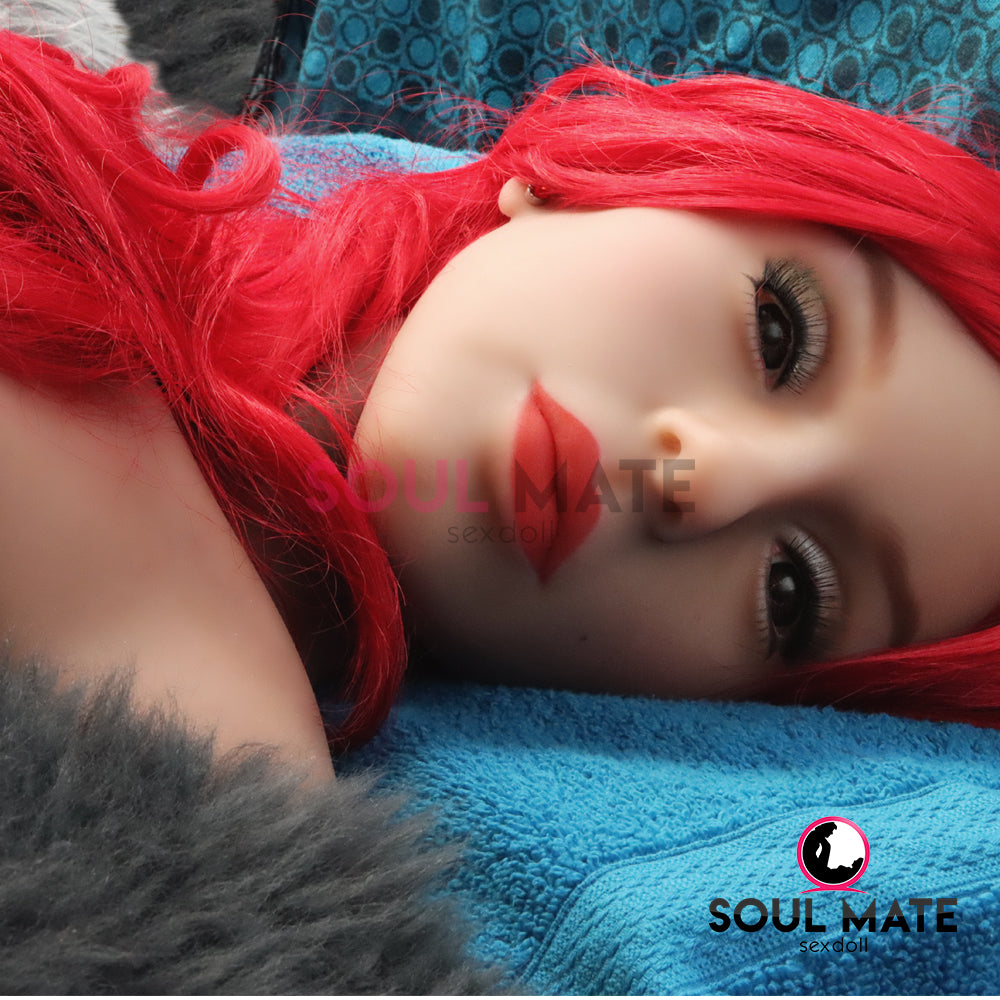 SoulMate Dolls - Kimberly Tête avec Torse de Poupée Sexuelle - Brun Clair