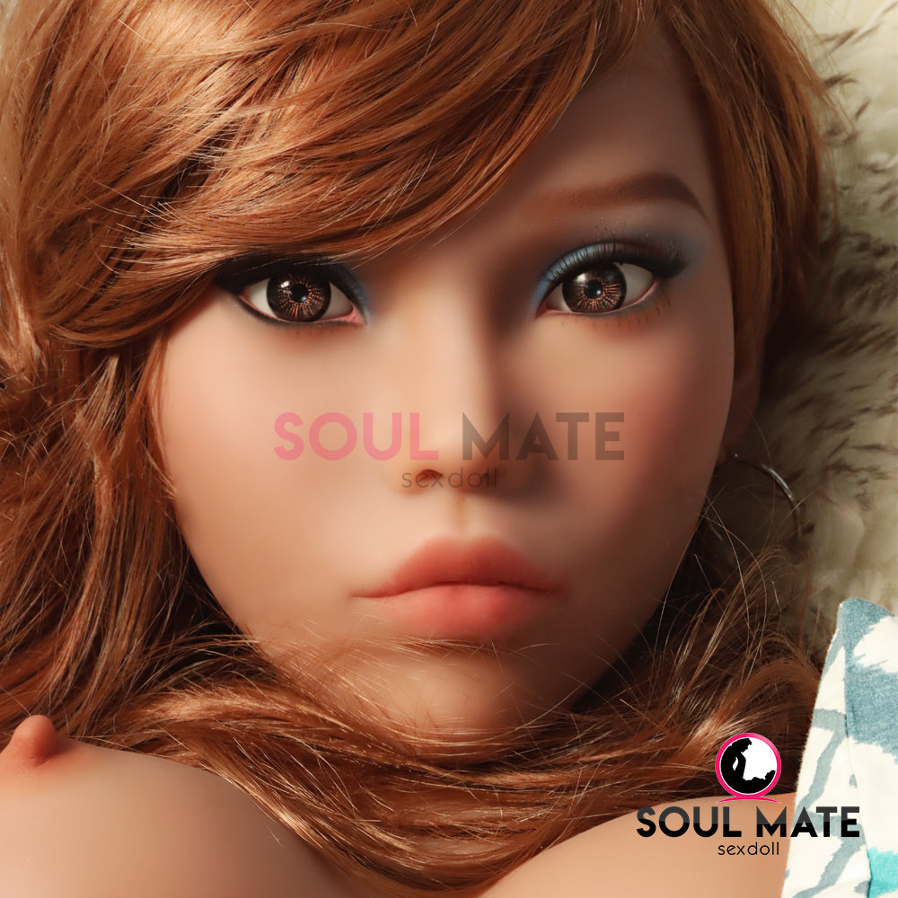 SoulMate Dolls - Gracie Tête avec Torse de Poupée Sexuelle - Brun Clair