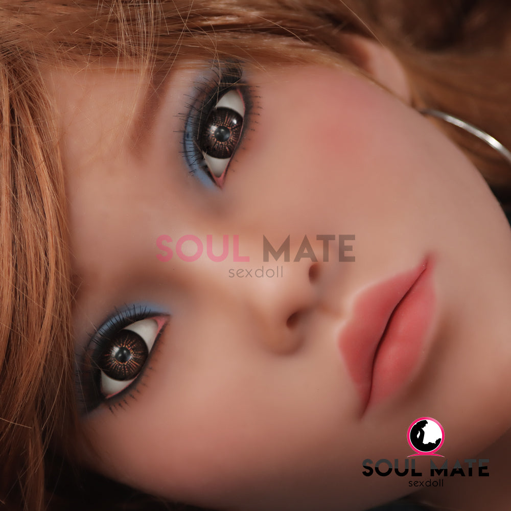 SoulMate Dolls - Gracie Tête avec Torse de Poupée Sexuelle - Brun Clair