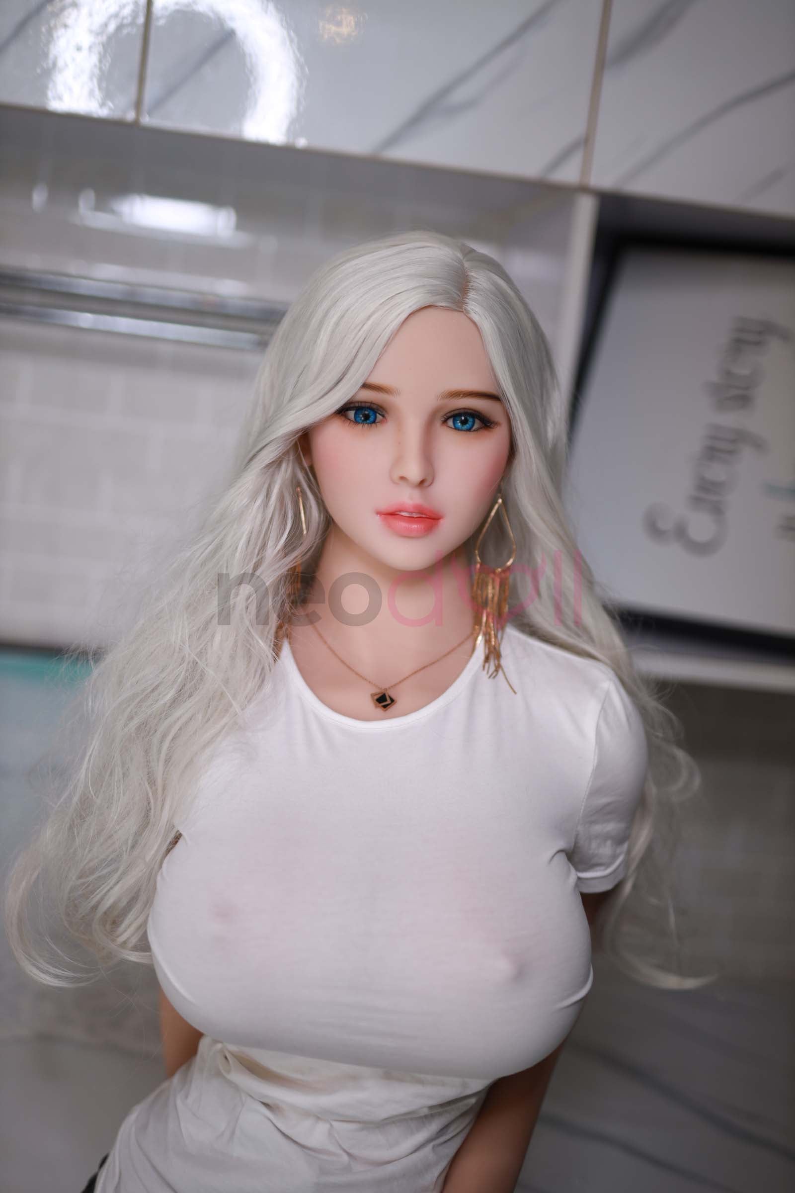 Neodoll Sugar Babe - Page - Poupée de Sexe Réaliste - 170cm - Gel Sein - Utérus - Naturel