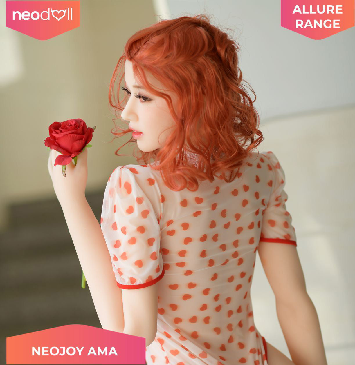 Neodoll Allure Ama - Poupée de Sexe Réaliste - 165cm - Naturel