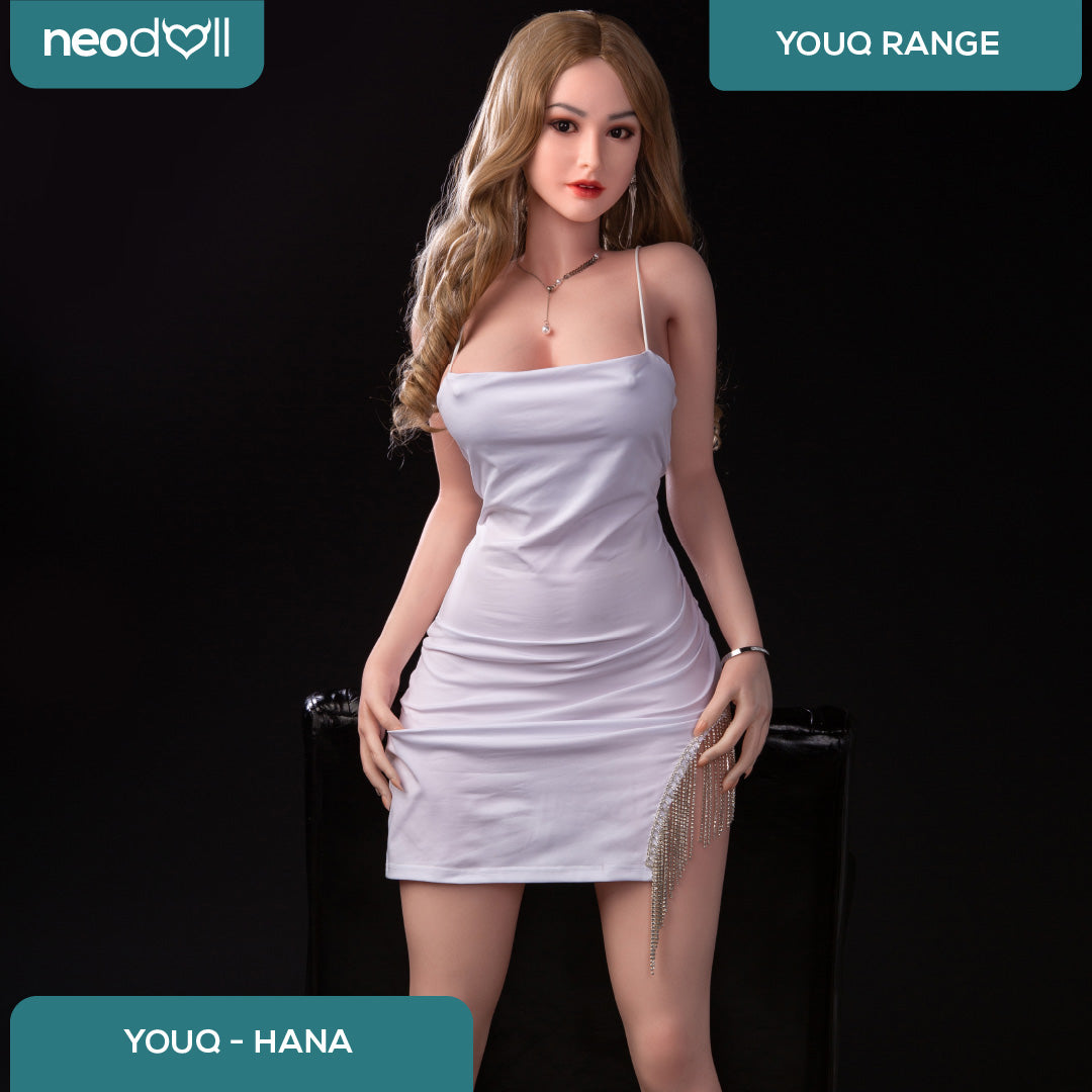 Youqdoll - Hana - Poupée de Sexe Entièrement en Silicone - 163cm - Cheveux Implémentés - Gel Sein - Naturel