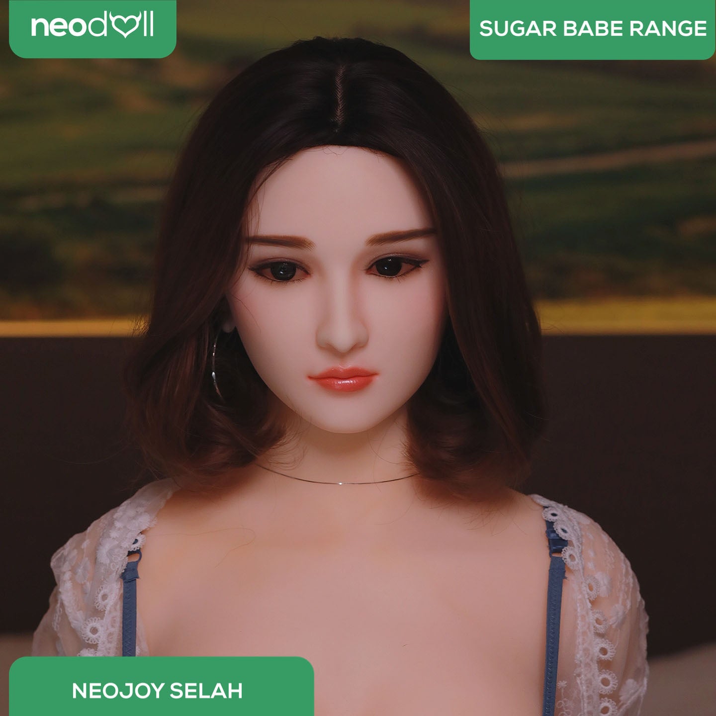 Neodoll Sugar Babe - Selah - Poupée de Sexe Réaliste - 170cm - Gel Sein - Naturel