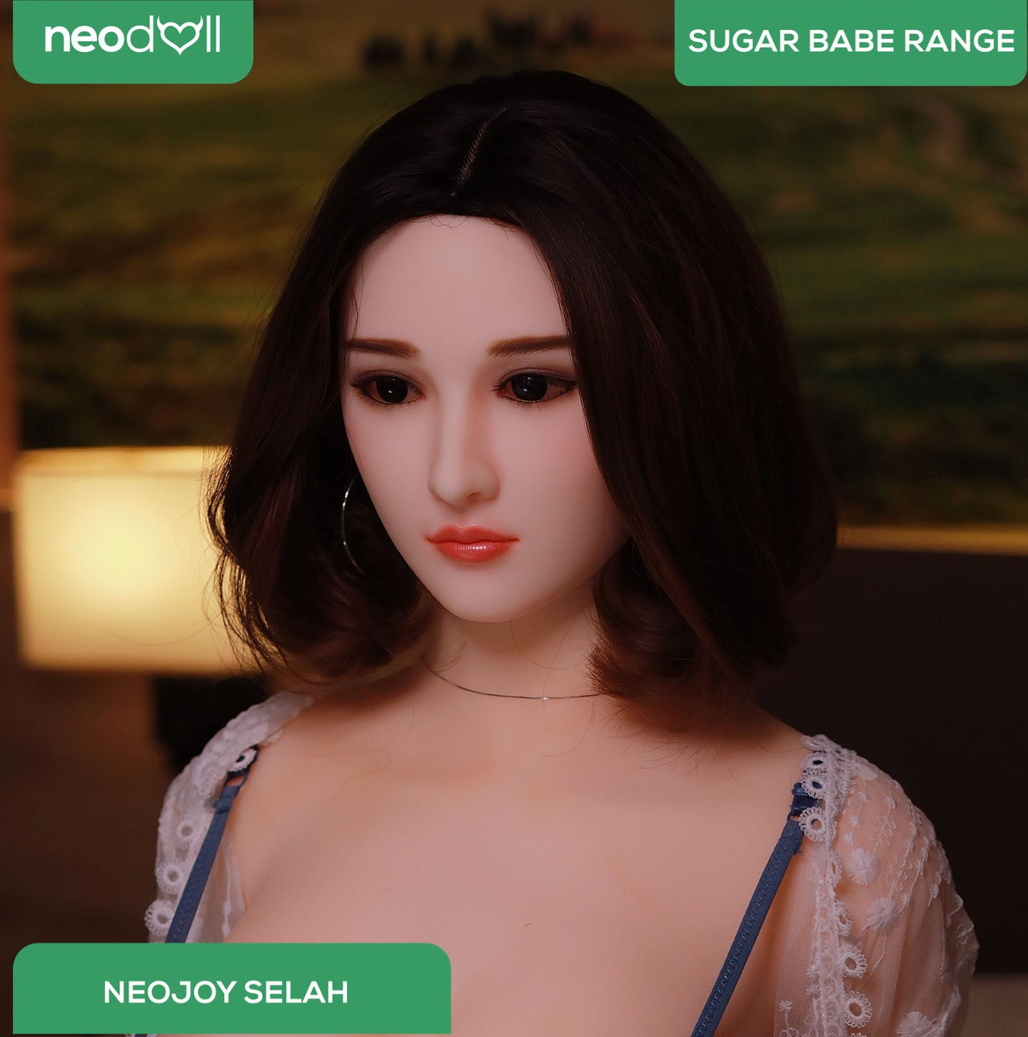 Neodoll Sugar Babe - Selah - Poupée de Sexe Réaliste - 170cm - Gel Sein - Naturel