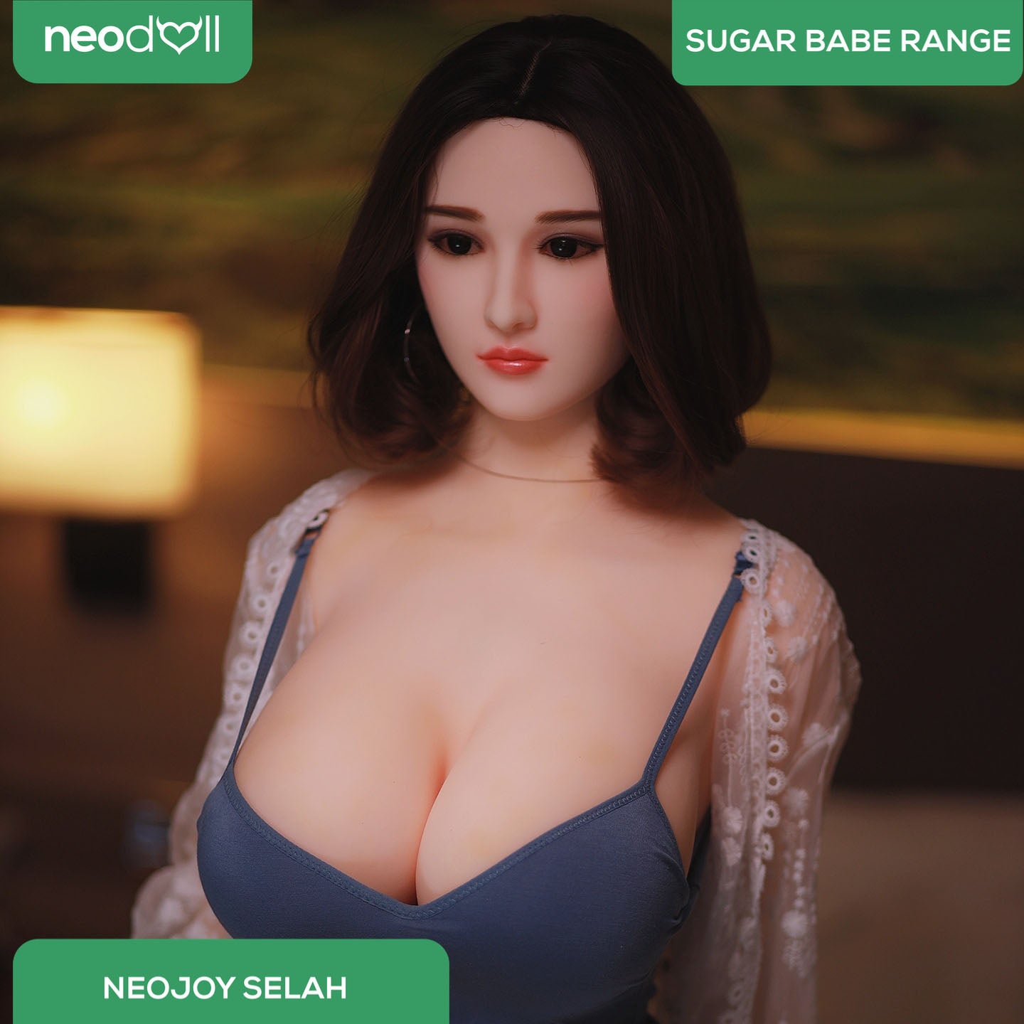 Neodoll Sugar Babe - Selah - Poupée de Sexe Réaliste - 170cm - Gel Sein - Naturel