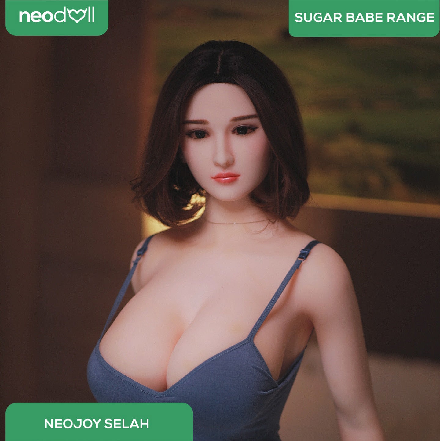 Neodoll Sugar Babe - Selah - Poupée de Sexe Réaliste - 170cm - Gel Sein - Naturel