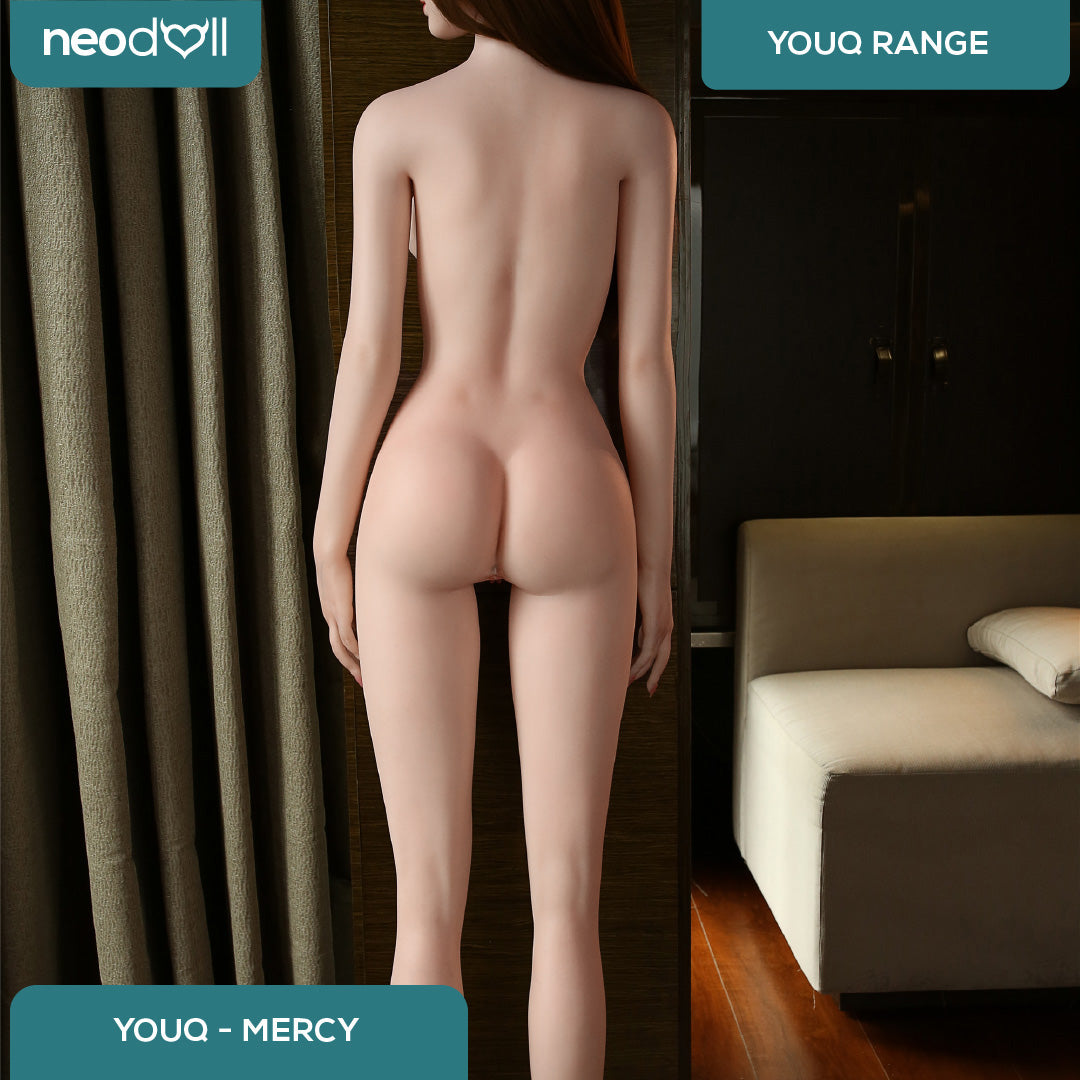 Youqdoll - Mercy - Poupée de Sexe Entièrement en Silicone - 165cm - Cheveux Implémentés - Gel Sein - Naturel