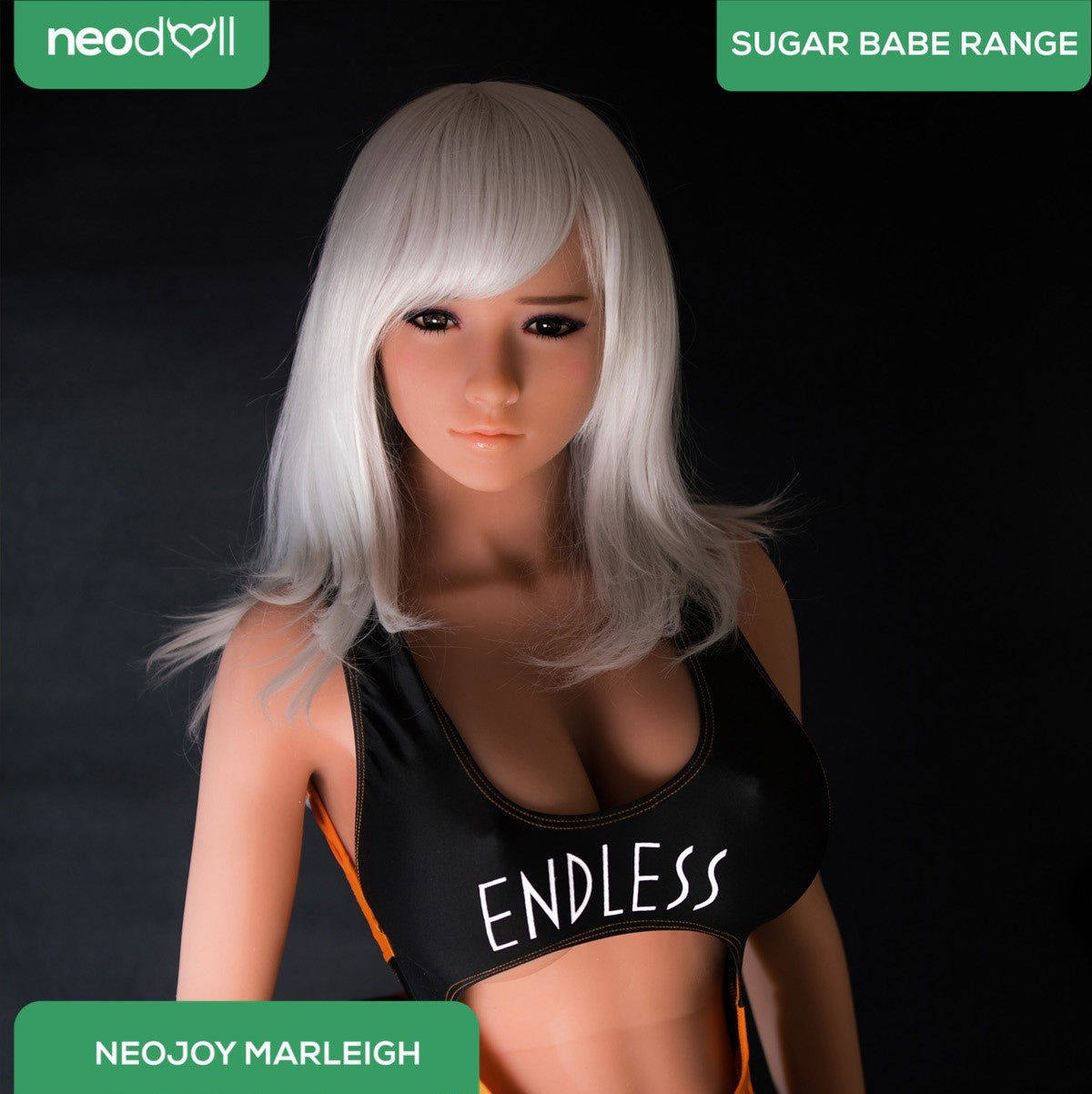 Neodoll Sugar Babe - Marleigh - Poupée de Sexe Réaliste - 170cm - Gel Sein - Naturel