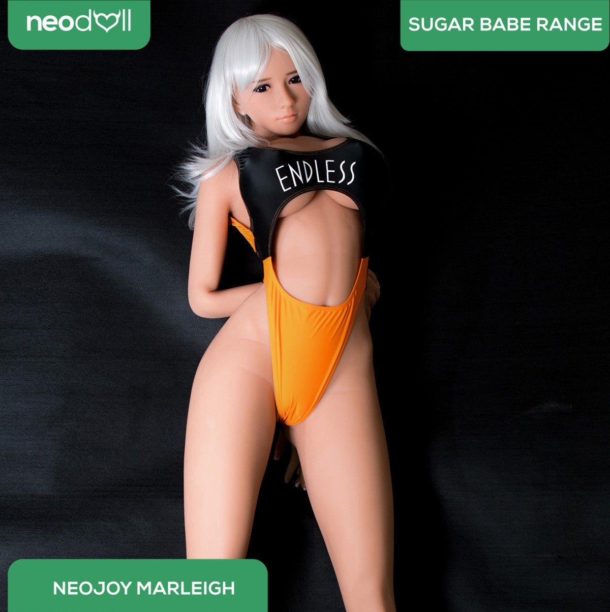 Neodoll Sugar Babe - Marleigh - Poupée de Sexe Réaliste - 170cm - Gel Sein - Naturel