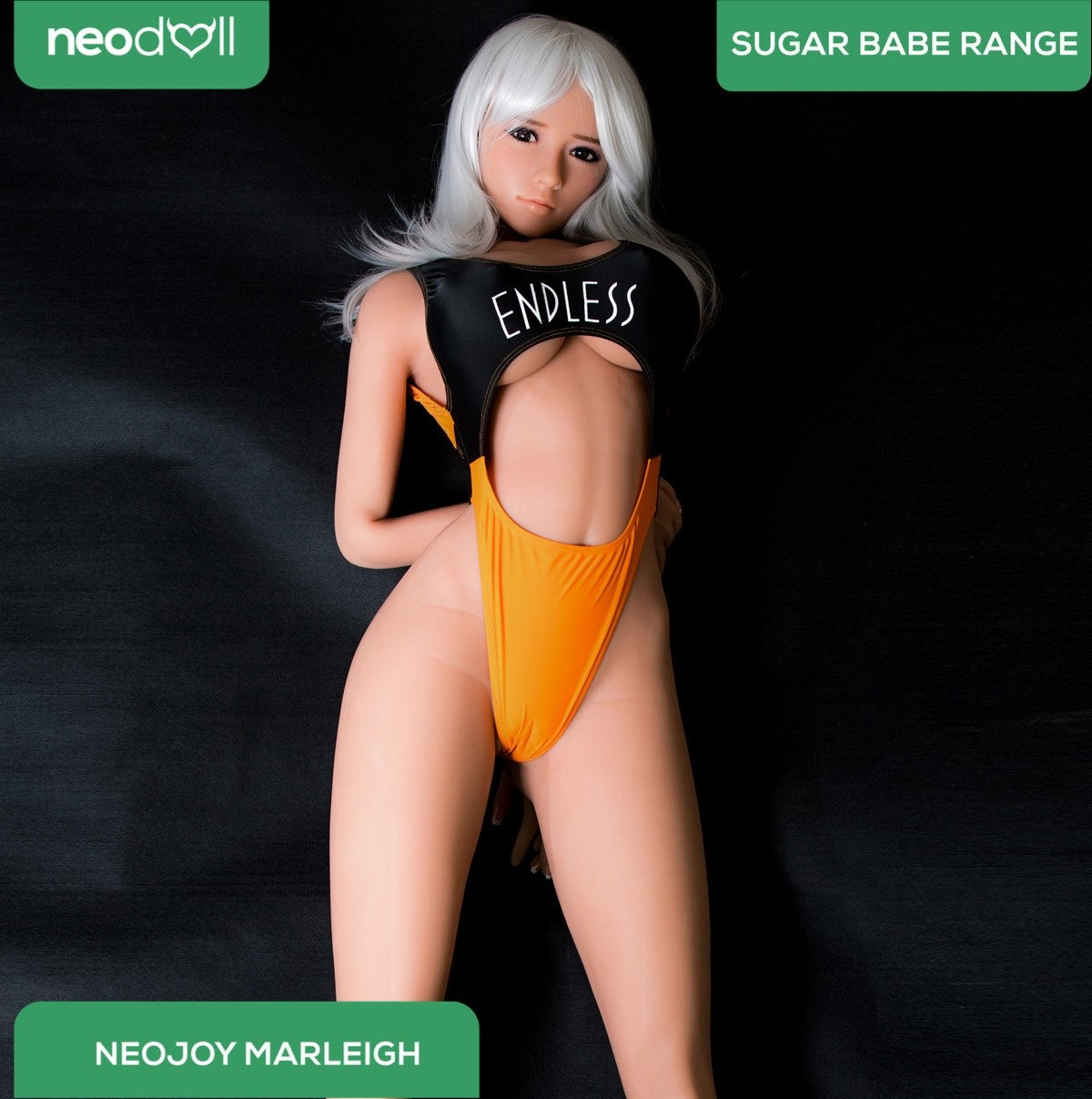 Neodoll Sugar Babe - Marleigh - Poupée de Sexe Réaliste - 170cm - Gel Sein - Naturel