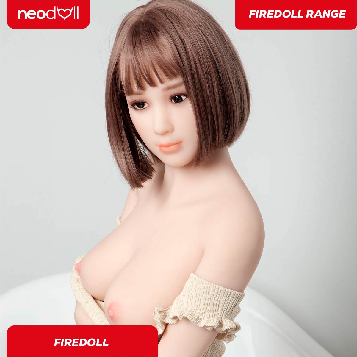 Fire Doll - Jilian - Poupée de Sexe Réaliste - 163cm - Gel Sein - Naturel