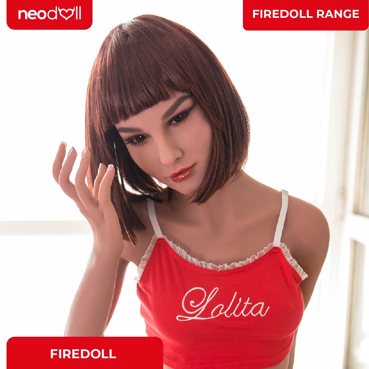 Fire Doll - Lolita - Poupée de Sexe Réaliste - 168cm - Gel Sein - Bronzage Léger