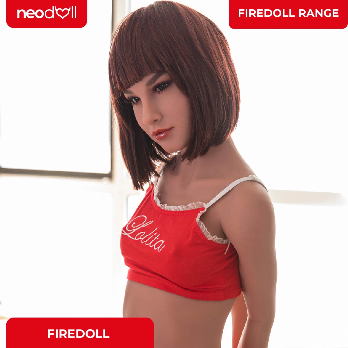 Fire Doll - Lolita - Poupée de Sexe Réaliste - 168cm - Gel Sein - Bronzage Léger