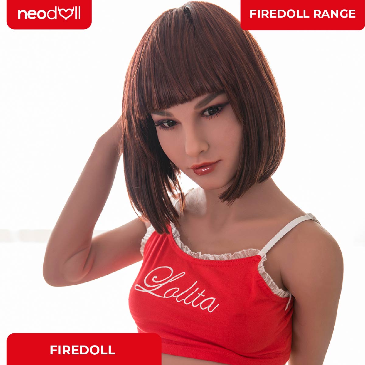 Fire Doll - Lolita - Poupée de Sexe Réaliste - 168cm - Gel Sein - Bronzage Léger